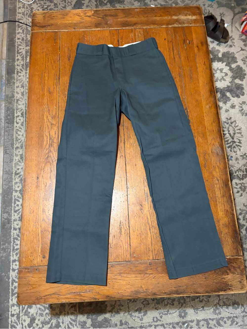 Dickies Men's Straight Work Pants in Gray